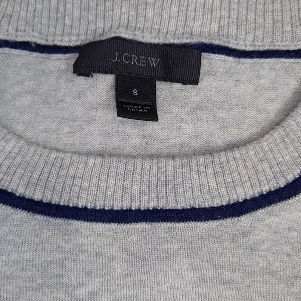 J. Crew Grey Tippi Side Tie Sweater